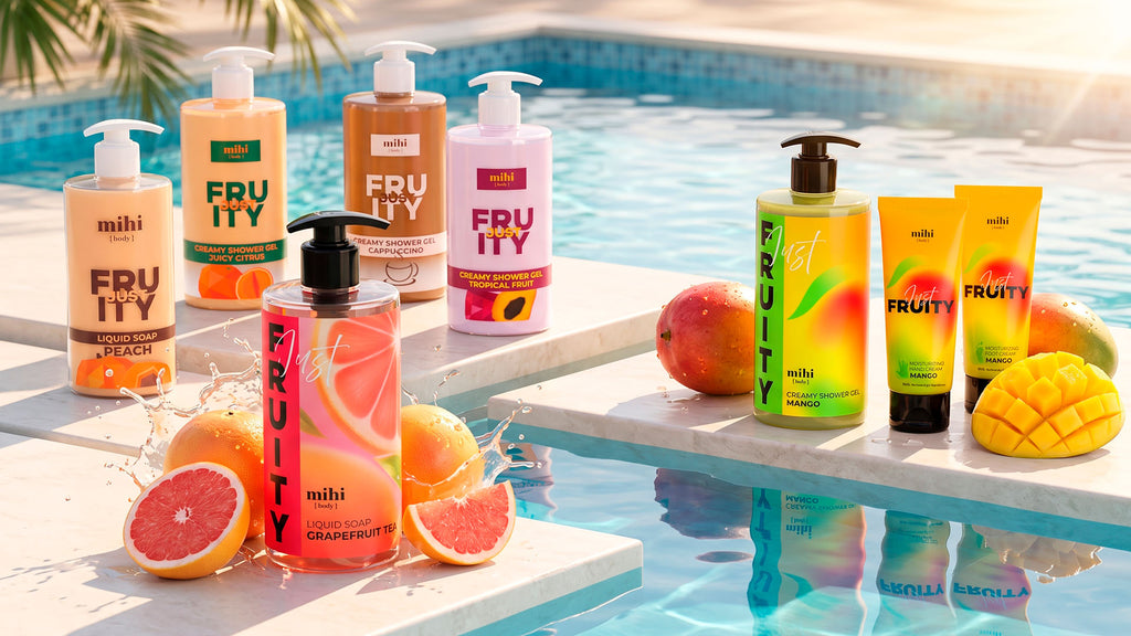 MIHI Just Fruity Savon liquide Pamplemousse & thé 300 ml