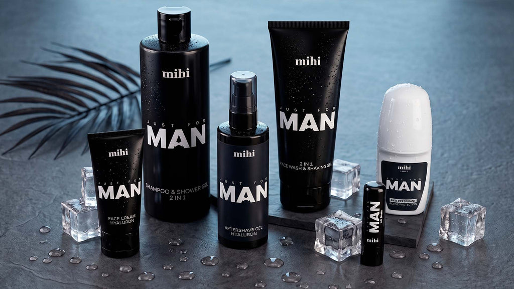 MIHI Just for MAN Aftershave-Gel Hyaluron 75 ml