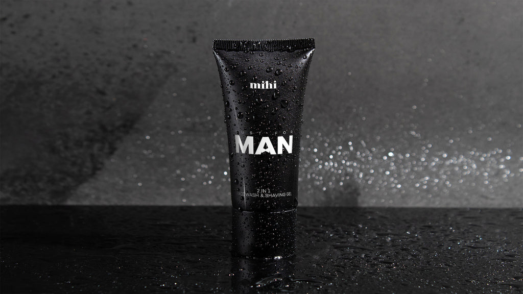 2-in-1 Men's Cleansing & Shaving Gel – 150 ml – mihi selection