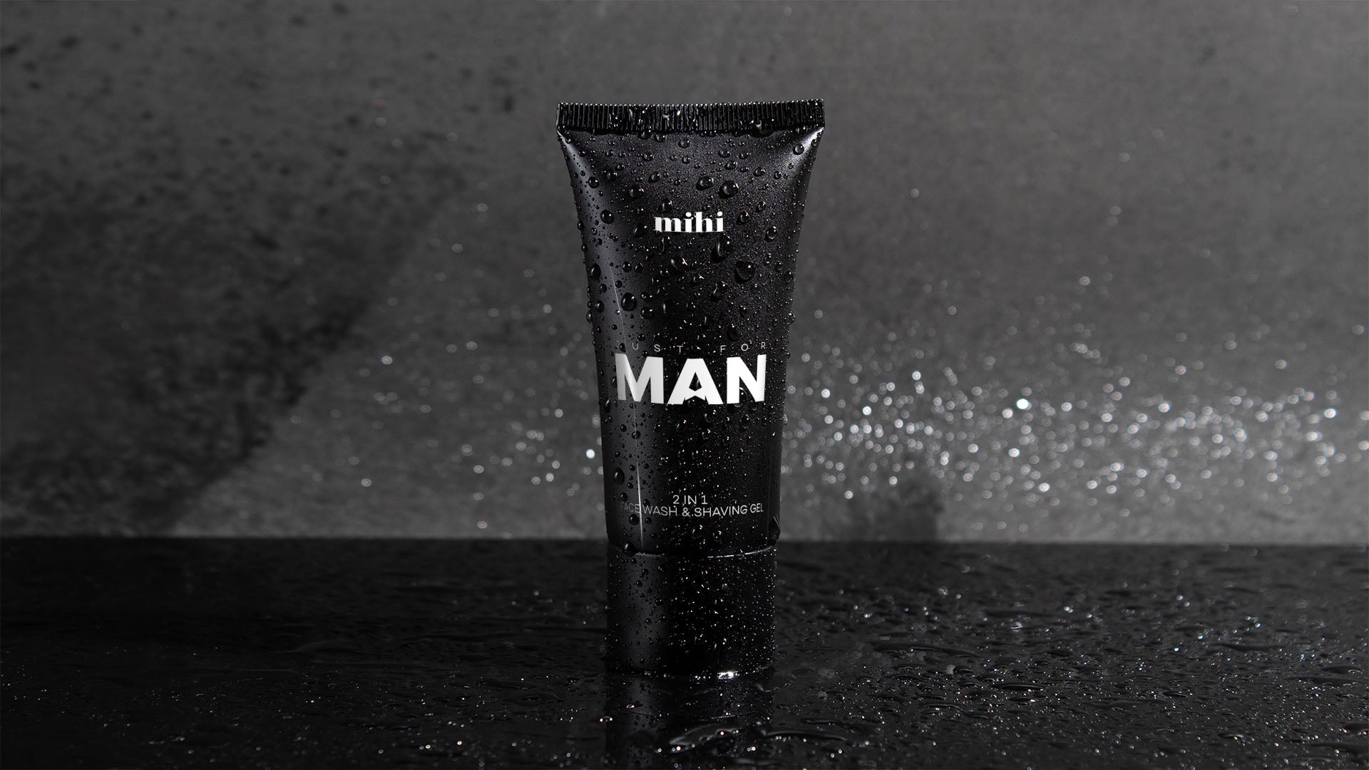 2-in-1 Men's Cleansing & Shaving Gel – 150 ml – mihi selection
