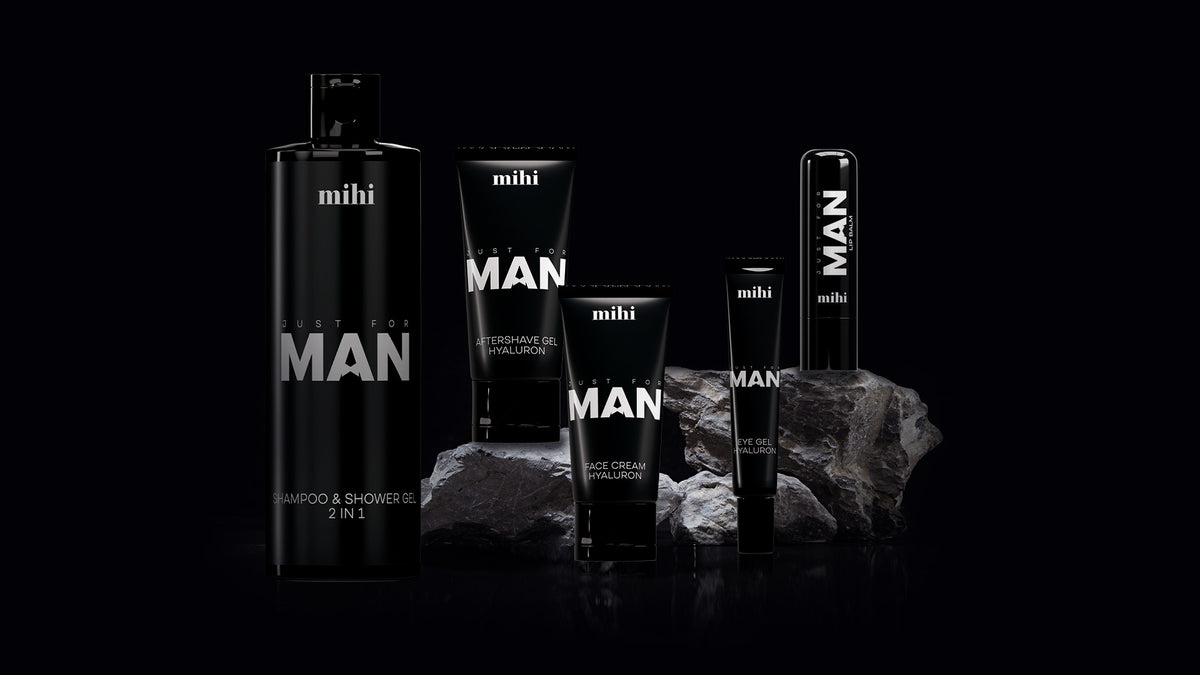 Gel de limpeza e barbear 2 em 1 homem – 150 ml – Seleção mihi