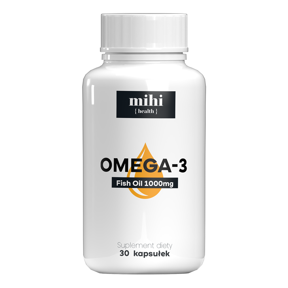 Vitamins. Huile de poisson oméga-3 1000mg