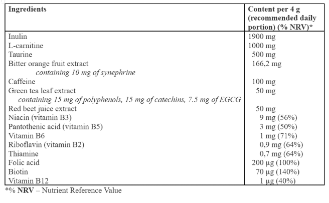 MIHI Vitamins Energiebooster 120 g