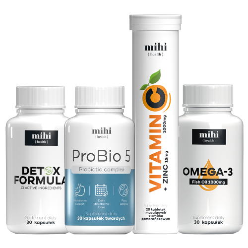 MIHI Coffret équilibre intestinal et vitalité : 4 compléments
