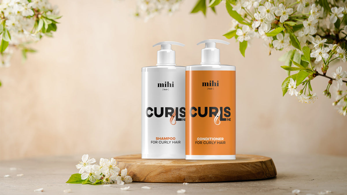 MIHI Curls Line Shampoo for Curly Hair 500 ml