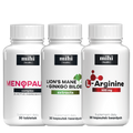 MIHI Coffret Age Less étape 2 : crinière de lion, L-arginine et complexe ménopause