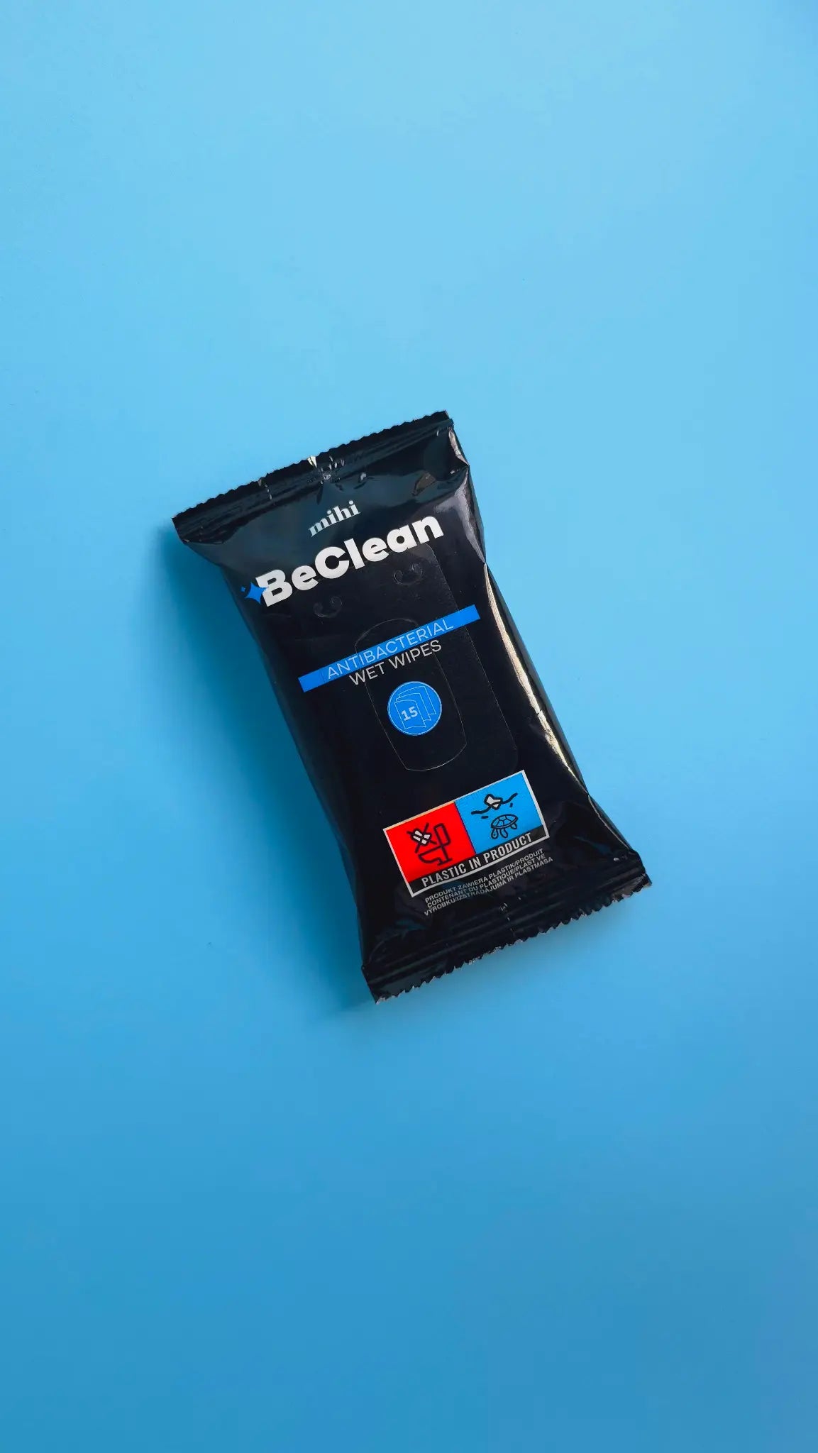 Wet wipes. Antibacterial Wet Wipes