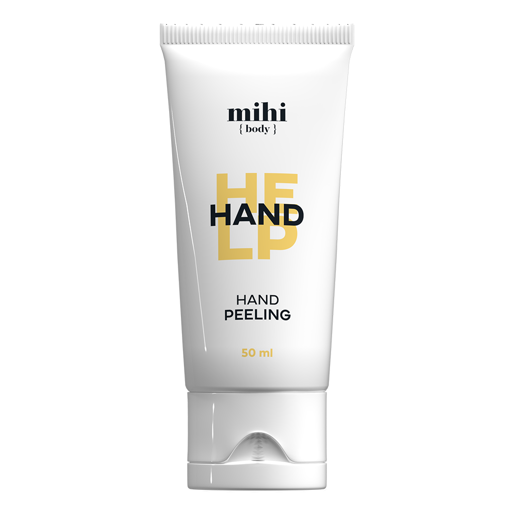Hand Help. Help Hand Peeling mains