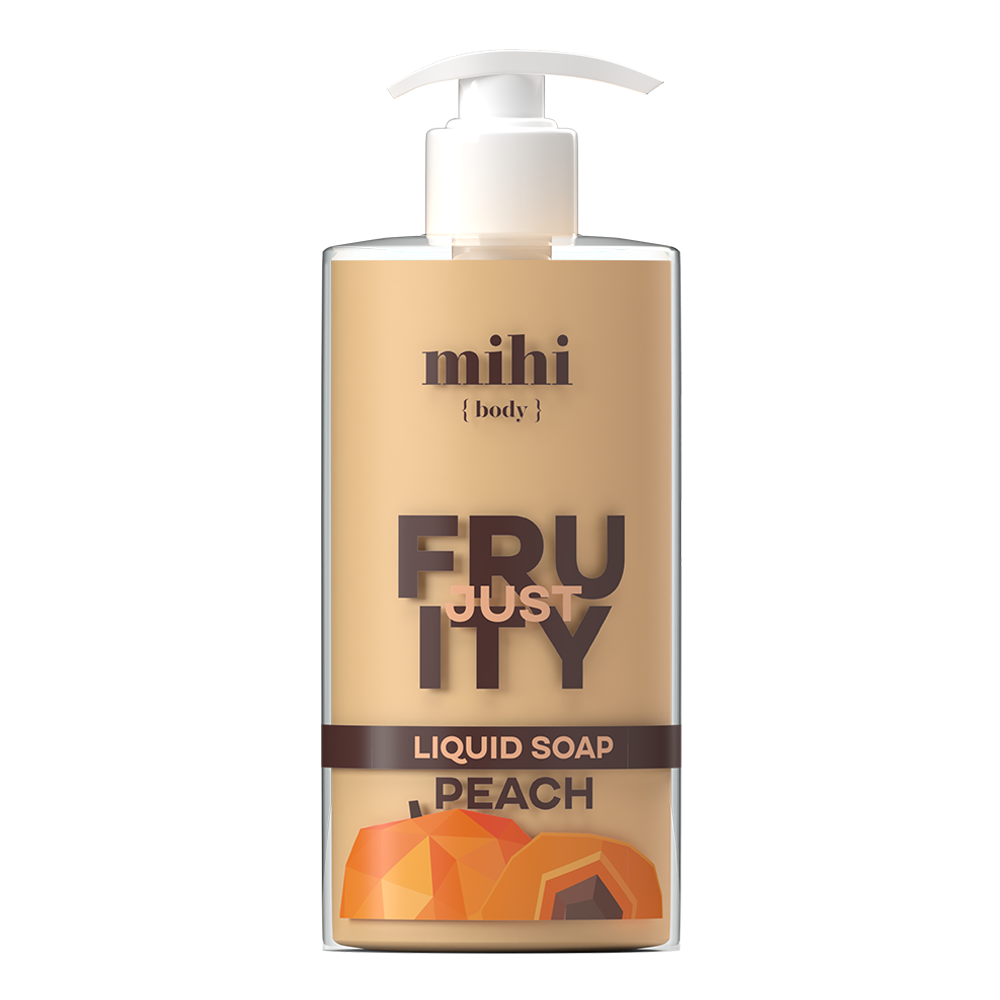Just Fruity. Sapone liquido Peach *Erogatore a pompa 090101 venduto separatamente