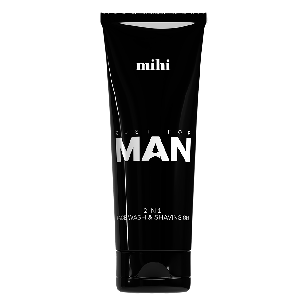 Gel Nettoyant & Rasage 2 en 1 Homme – 150 ml – Sélection mihi