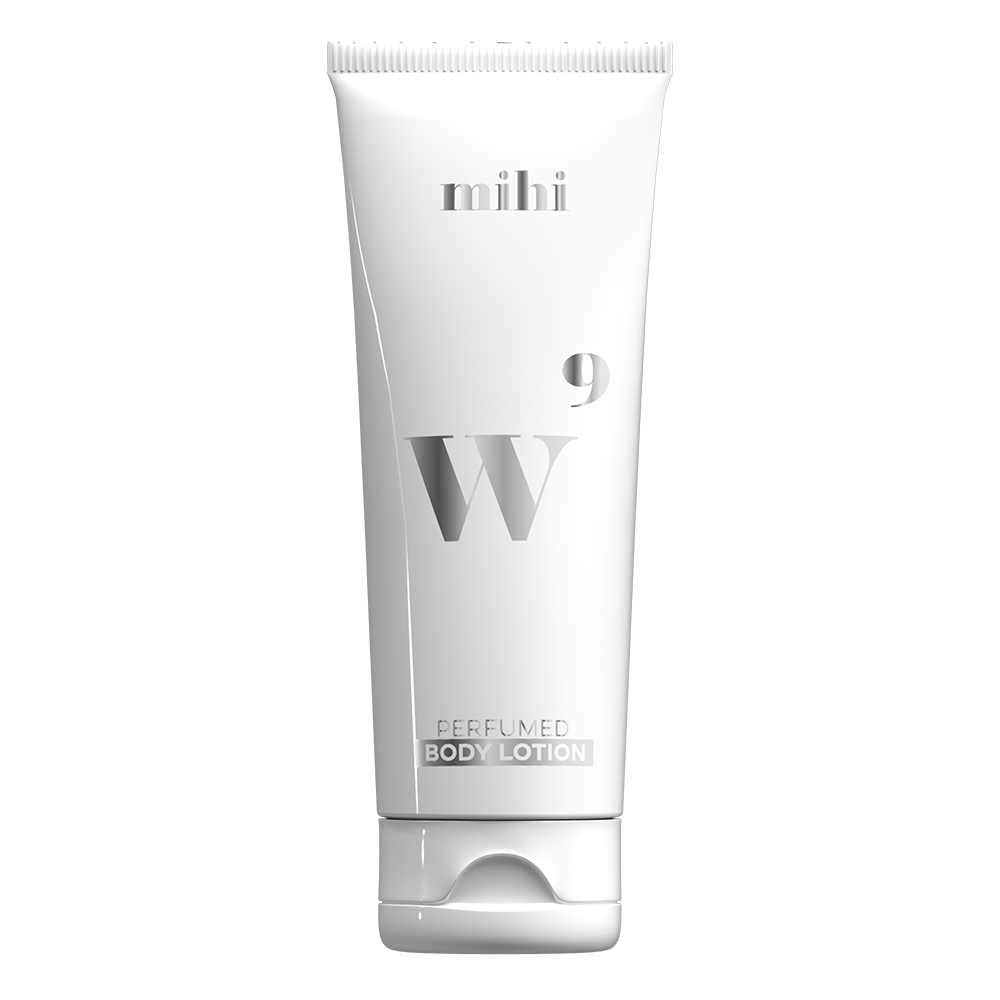 W9. Perfumed body lotion