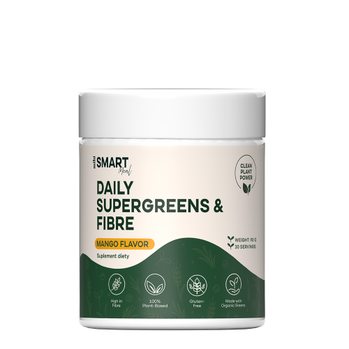 MIHI Smart Meal Supergreens & Fibres saveur mangue 90 g