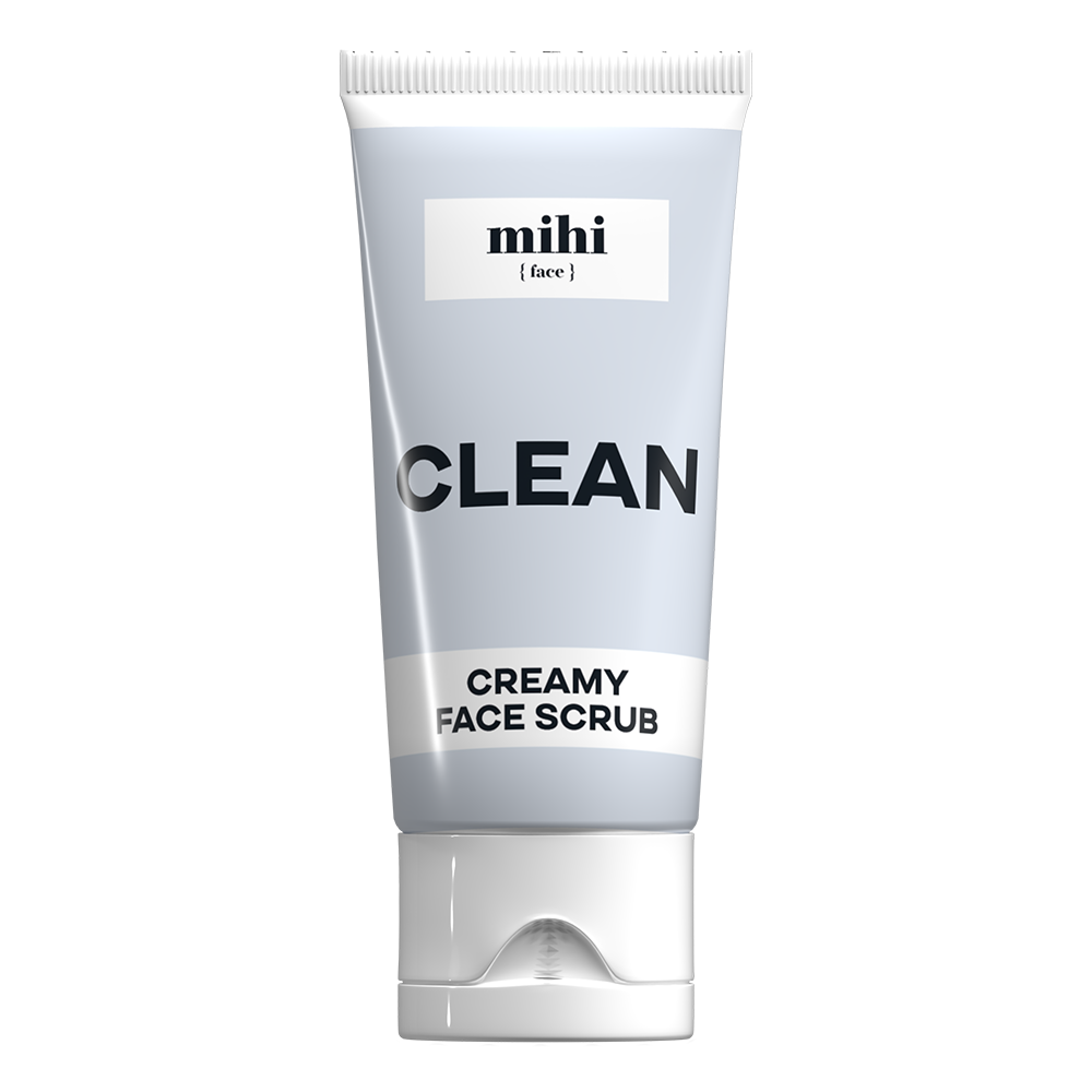 Clean Face. Сreamy face scrub