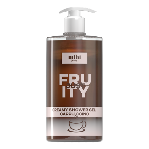 MIHI Just Fruity Gel de ducha cremoso Cappuccino 500 ml