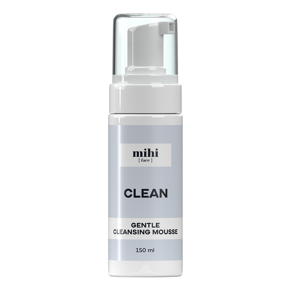Clean Face. Mousse nettoyante douce