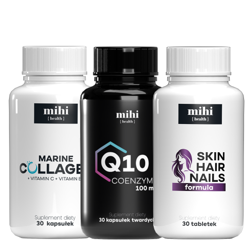 MIHI Coffret Age Less étape 3 : collagène marin, coenzyme Q10 et formule beauté