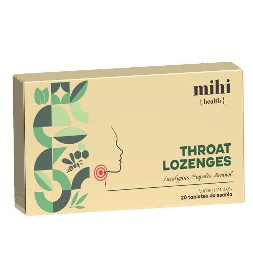 Vitamins. Pastilles pour la gorge Eucalyptus, Propolis, Menthol – image 1