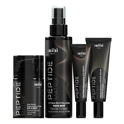 MIHI Coffret Peptide Matrix : routine anti-âge complète en 4 soins